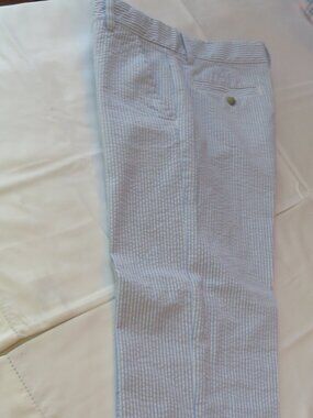 Janie and Jack Pants |Seersucker | Spring Collection | Size 8